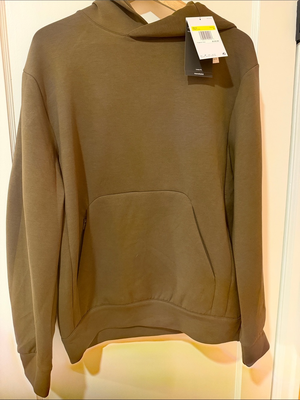 Nike 24.7 Men's Olive Green Hooded Sweatshirt
